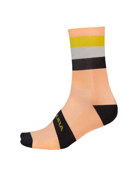 Chaussettes Homme BANDE PASSANTE Orange Peche