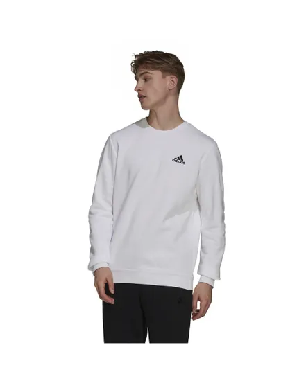 Sweat manches longues Homme M FEELCOZY SWT Blanc