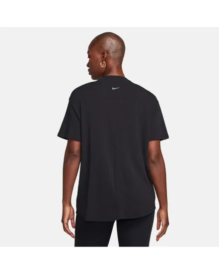 T-Shirt Femme W NK ONE RELAXED DF SS TOP Noir