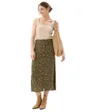 Jupe Longue Femme PCJANNE MW SKIRT AOP FC BC