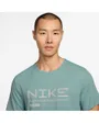 T-shirt Homme M NK WINTER MILER SS TOP Vert