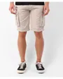 Short Homme BERMUDA RAYE CEINTURE INTEGREE Beige
