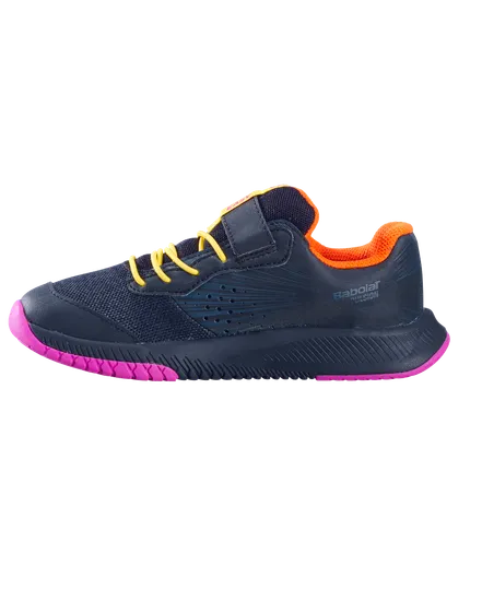 Chaussures Enfant PULSION ALL COURT KID Noir