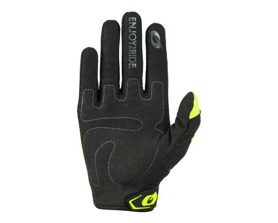 Gants longs Enfant ELEMENT RACEWEAR Noir/Jaune Fluo