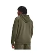 Sweat zip à capuche Homme UA RIVAL FLEECE FZ HOODIE Vert