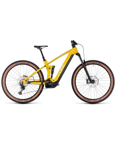 VTT électrique tout suspendu Unisexe STEREO HYBRID 140 HPC PRO 625 Jaune