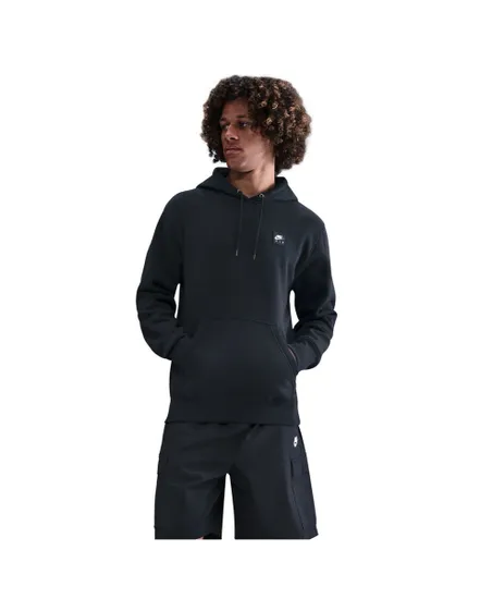 T-shirt manches longues Homme M NK AIR PO HOODIE Noir