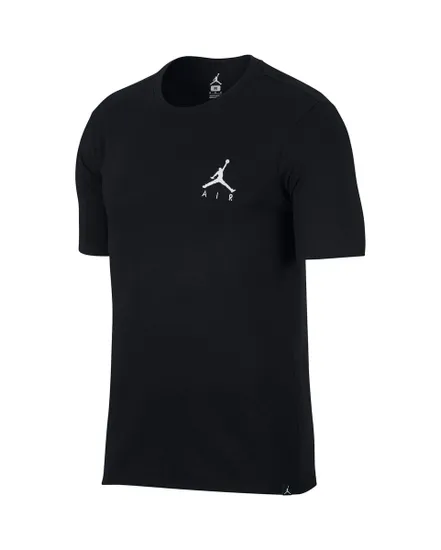 T-shirt de Basketball Homme M J JUMPMAN AIR EMBRD TEE Noir