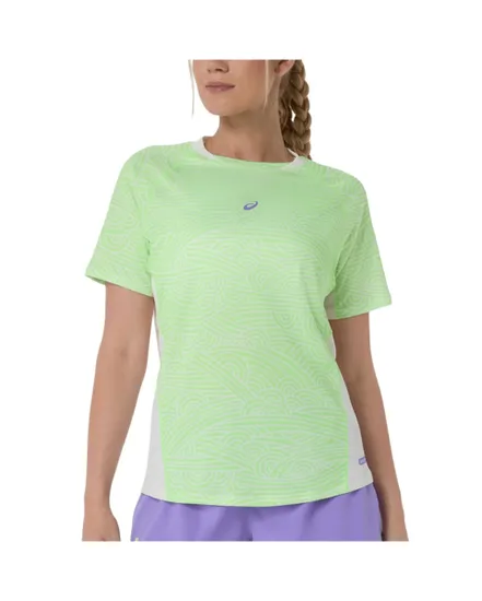 T-shirt Padel Femme Padel Court All Over Print SS Top