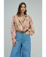 Chemisier Femme FLOWER PRINT BASIC SHIRT Rose