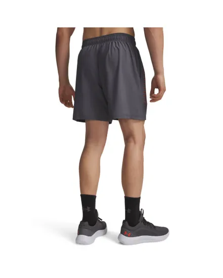 Short Homme UA TECH PLAY Gris