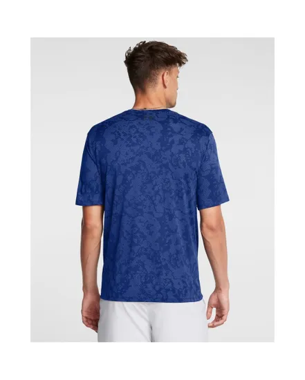 T-shirt MC Homme UA TECH VENT GEODE SS Bleu