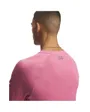 T-shirt Homme UA TECH TEXTURED SS Rose