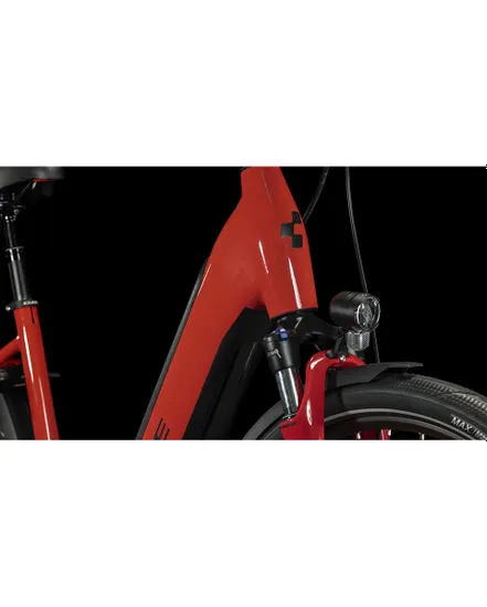 Vélo électrique urbain Unisexe SUPREME SPORT HYBRID PRO 625 Rouge