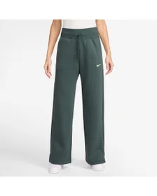 Pantalon de survetement Femme W NSW PHNX FLC HR PANT WIDE Vert