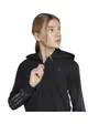 Sweat zip à capuche Fille G ANML 3S FT HD Noir