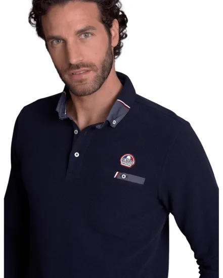 Polo manches longues Homme LISPACH Marine