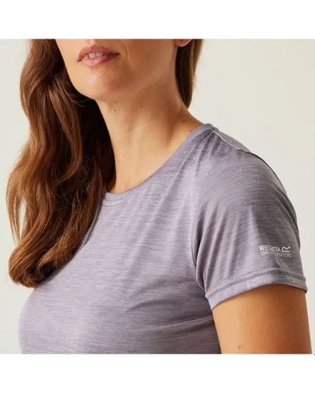T-shirt Femme WMFINGALEDITION Violet