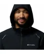 Veste à capuche Homme COLUMBIA TECH II WIND FULL ZIP Noir