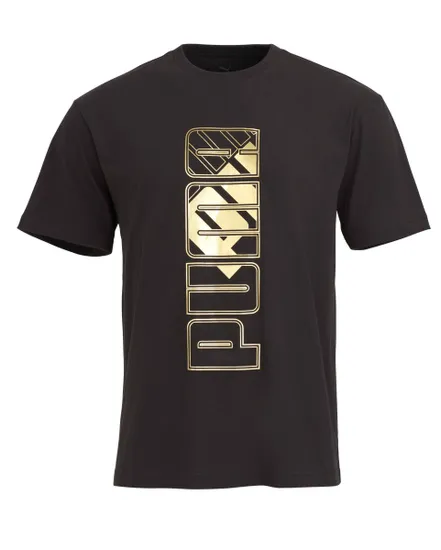 T-shirt Homme MAXIMAL METTALIC RELAXED TEE Noir