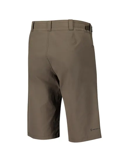 Short Homme TRAIL FLOW AVEC PAD Marron