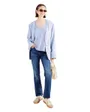 T-shirt Femme PCBillO Lurex Stripes