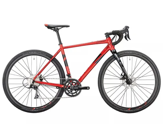 Vélo Gravel Homme GRV 3.0 Rouge/Noir