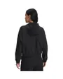 Sweat zip à capuche Femme UA RIVAL WOVEN JKT HD Noir