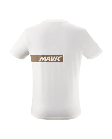 T-shirt manches courtes Unisexe CORPORATE STRIPE Blanc