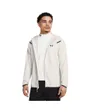 Veste zip à capuche Homme UA UNSTOPPABLE FLC FZ HD EU Beige
