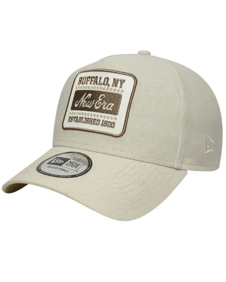 Casquette Homme Oval Patch Linen Eframe New Era