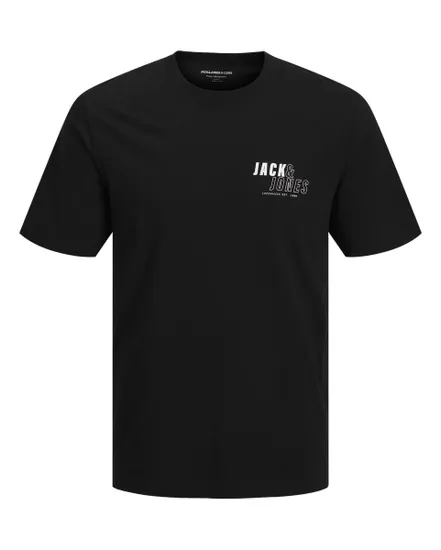 T-shirt Homme JCOCLEO TEE SS CREW NECK S2SS26 Noir