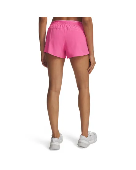Short Femme UA VANISH WOVEN 3IN Rose