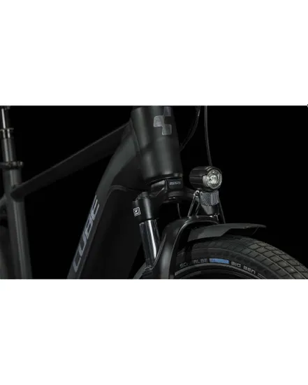 Vélo électrique trekking Homme TOURING HYBRID PRO 500 Noir