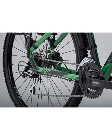 VTT semi rigide Unisexe KATO EQ 29 Vert/Noir