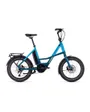 Vélo électrique urbain Unisexe COMPACT SPORT HYBRID 500 Bleu