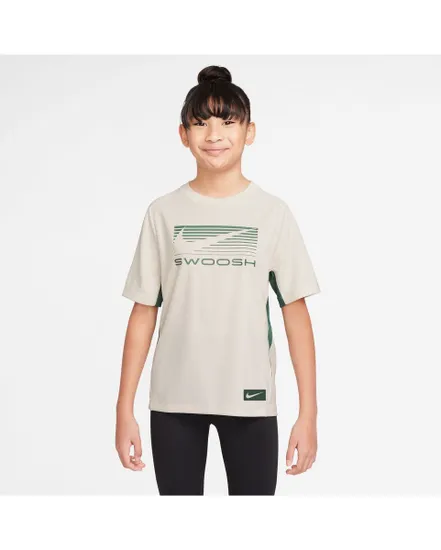 T-shirt Enfant plus agé B NK DF MULTI  SS TOP GX LOVE Beige