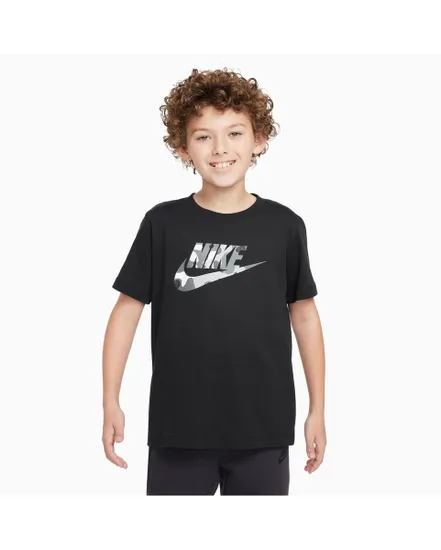 T-shirt Enfant plus agé K NSW TEE CLUB SSNL CAMO Noir