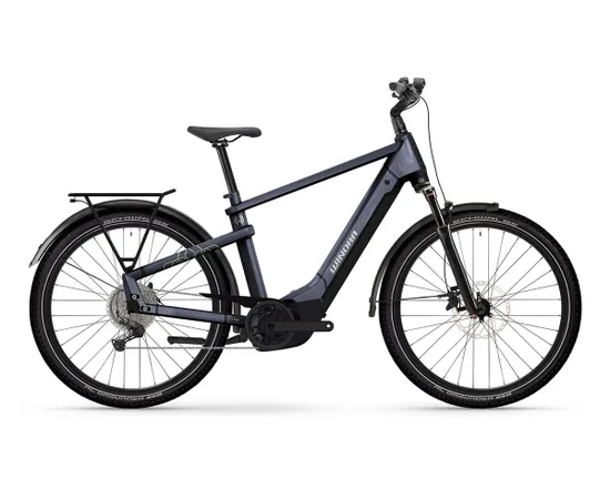 Vélo électrique trekking Homme YAKUN X10E HIGH Violet Nuit
