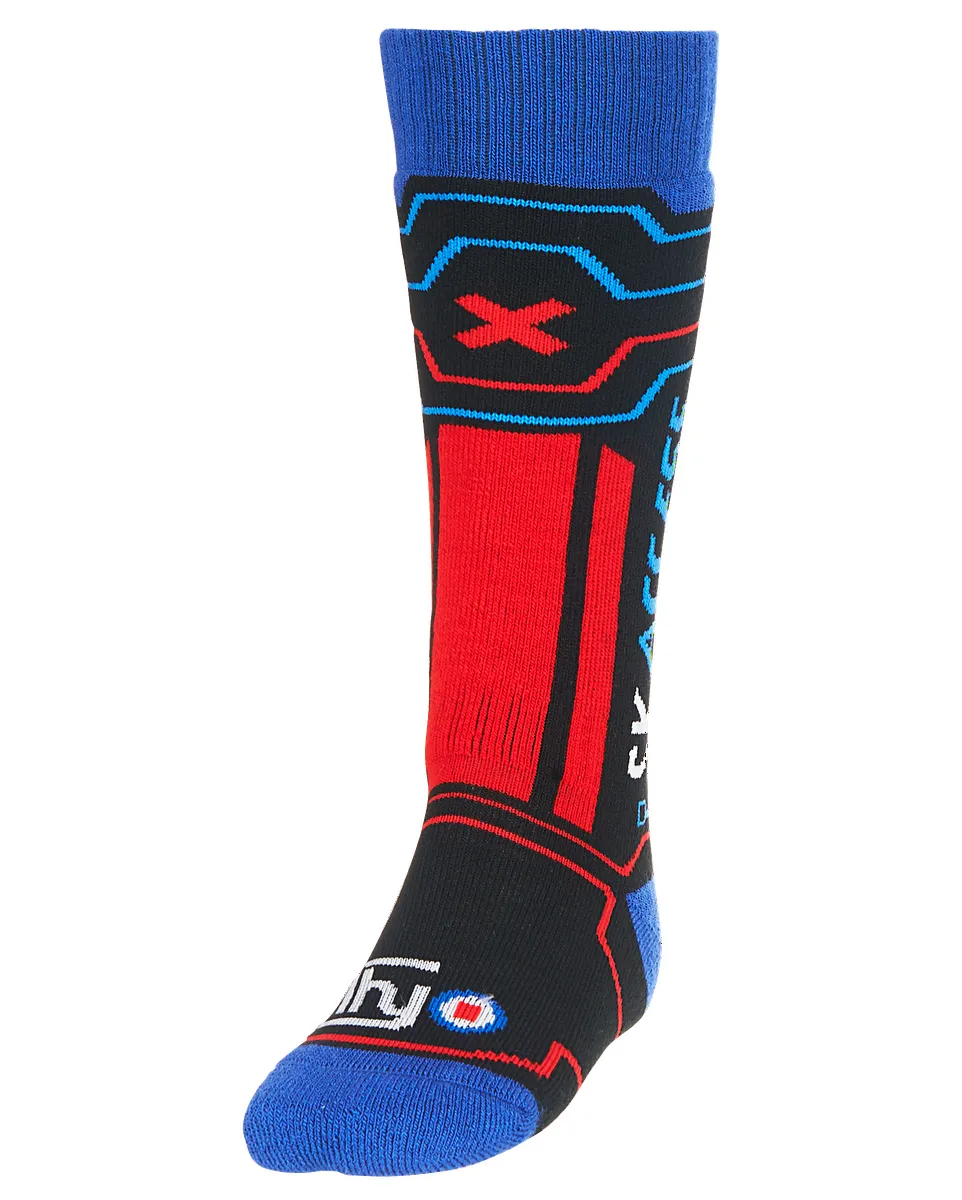 Chaussettes de ski colorées - Poederbaas - lot de 2 - taille 43/46