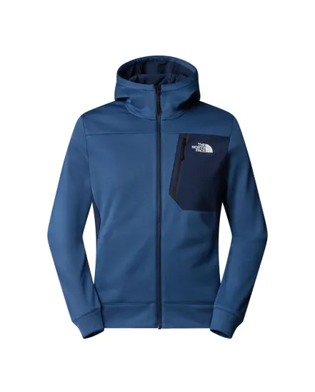 Veste à capuche Homme M MA FZ FLEECE Bleu
