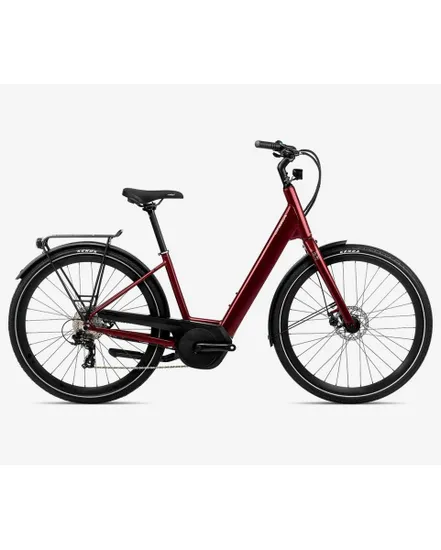 Vélo électrique urbain Unisexe OPTIMA E50 Rouge