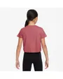 T-shirt Enfant G NSW TEE CROP FUTURA Rose
