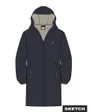 Blouson matelassé Homme JPRBLUALVES PARKA FR Bleu