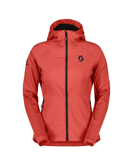 Veste polaire Femme EXPLORAIR ALPHA HOODY Rouge clair