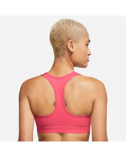 Brassière Femme W NK SWSH MED SPT BRA Rose