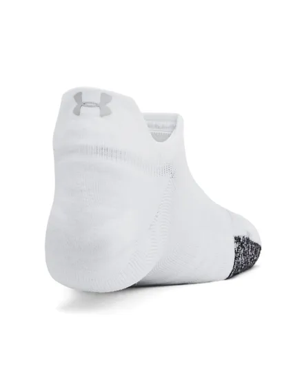 Lot de 3 paires de chaussettes Femme WOMENS UA BREATHE 3PK NS TAB Blanc