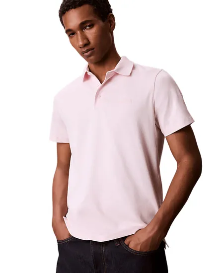Polo Homme SS Slim Supima Logo