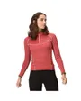 Haut col zip Femme Wmns Yonder Rose