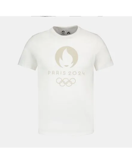 TEE-SHIRT GRAPHIQUE HOMME PARIS 2024 Blanc